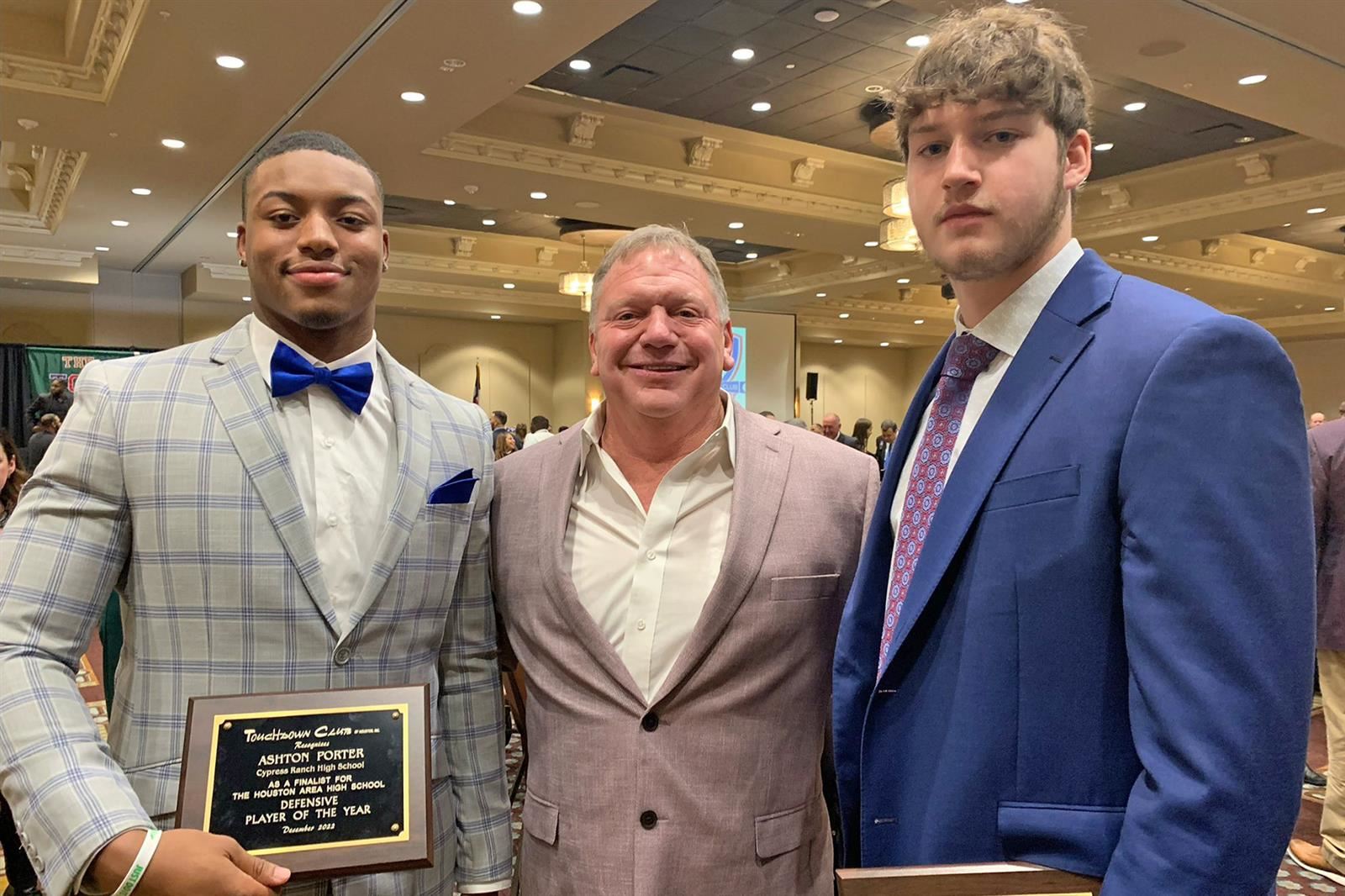 CFISD football standouts, coach honored as TD Club award finalists.